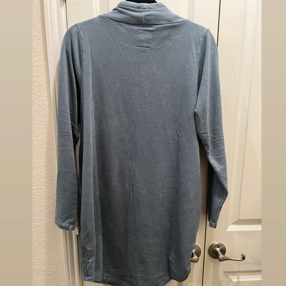 CHASER Brand Mid thigh Large Cowl Neck Long Sleeve Dress - Picture 3 of 4